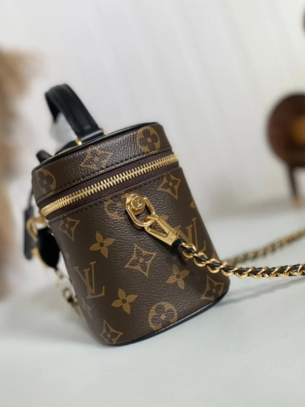 Louis Vuitton Nice Mini Vanity Bag (Monogram)
